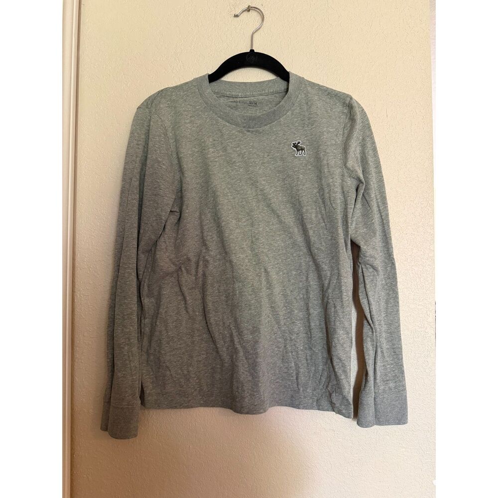 Abercrombie kids long sleeve grey boys 13/14